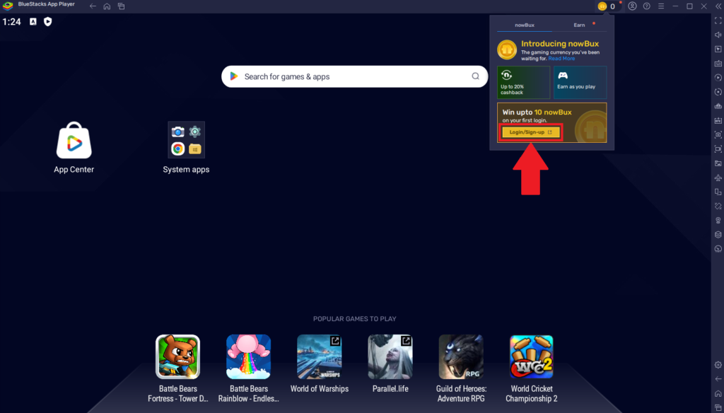 BlueStacks App Player 