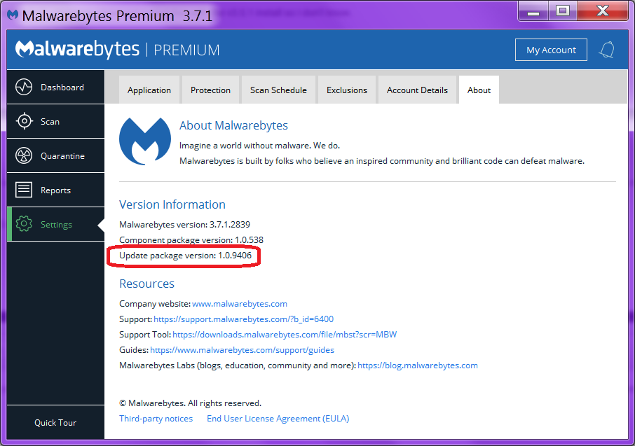 Malwarebytes Anti-Malware